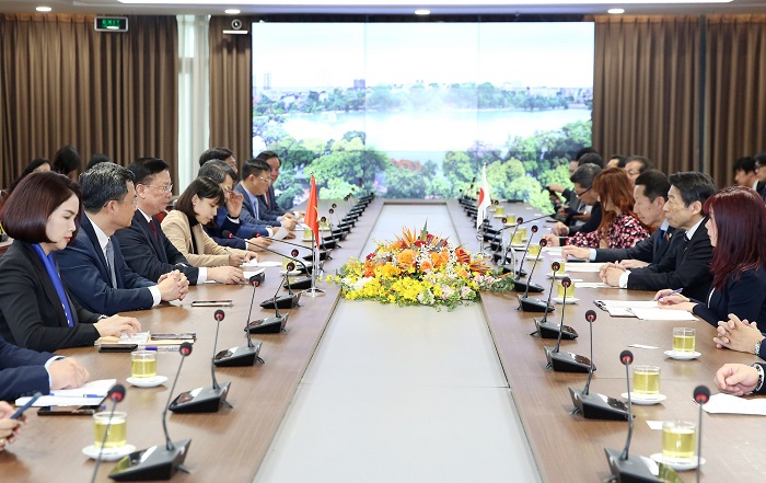 Thúc đẩy quan hệ hợp tác giữa tỉnh Fukuoka (Nhật Bản) và Hà Nội tiếp tục phát triển thực chất hơn nữa-1