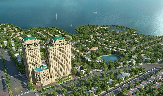 Penthouse dát hàng trăm cây vàng ở Hồ Tây của đại gia thẩm mỹ Phượng Hồng Kông đắt giá thế nào?-1