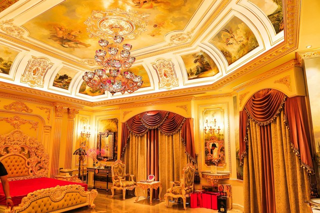 Penthouse dát hàng trăm cây vàng ở Hồ Tây của đại gia thẩm mỹ Phượng Hồng Kông đắt giá thế nào?-3