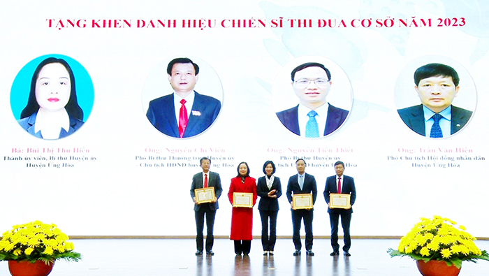 Huyện Ứng Hòa phát động phong trào thi đua hoàn thành xuất sắc nhiệm vụ năm 2024-2