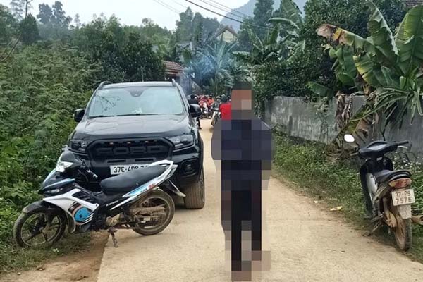 Vụ truy sát cả nhà vợ khiến 2 người chết: Nghi phạm bỏ lại xe rồi treo cổ tự tử-1