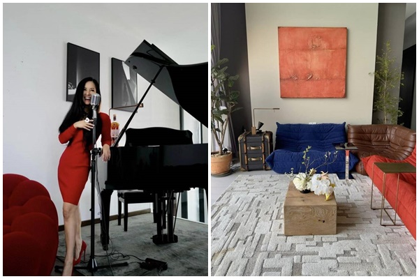 Cựu” Táo Y tế Vân Dung hé lộ căn hộ tone trắng tinh tế, ngập tràn không khí Tết qua một chi tiết-8