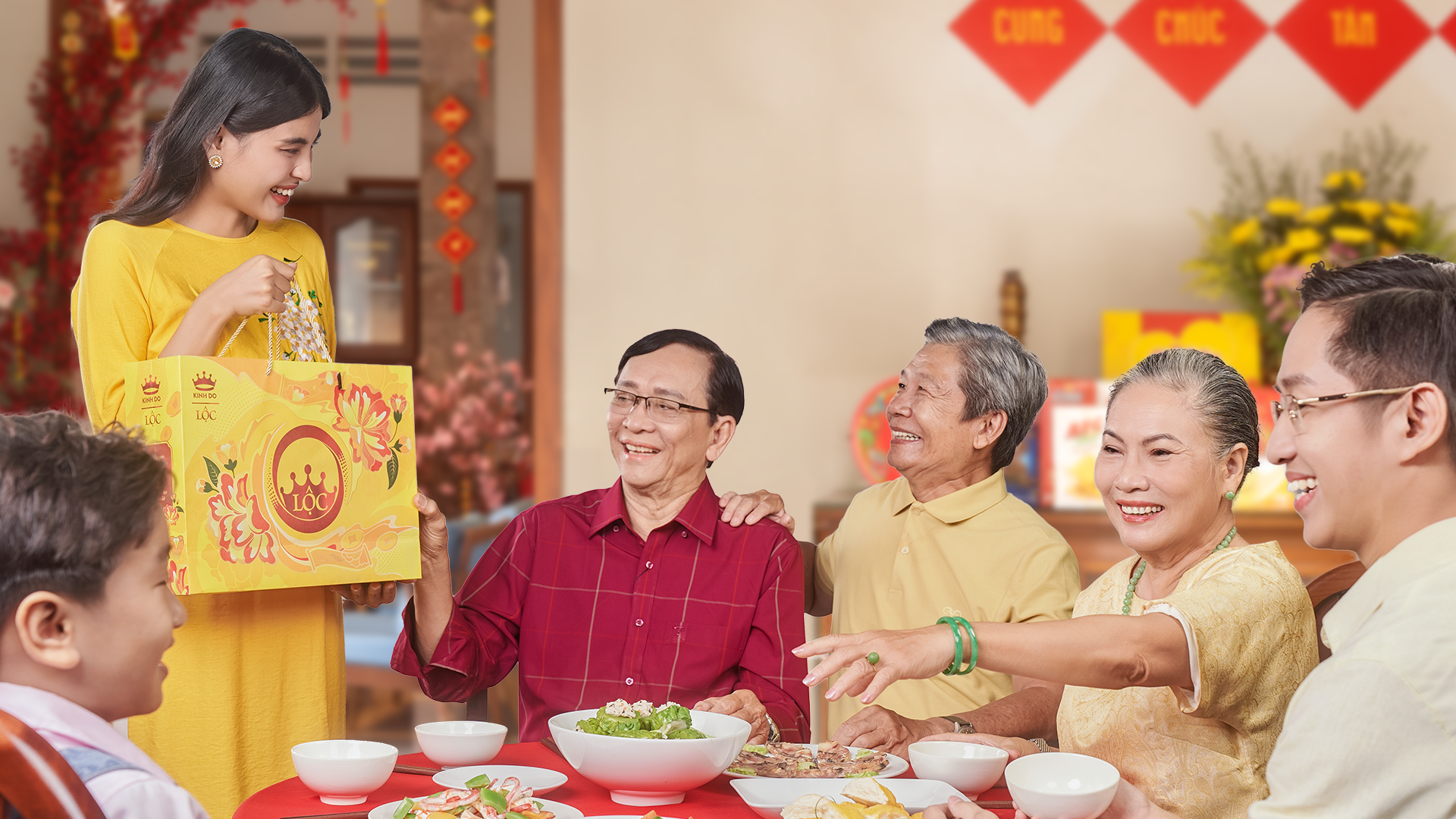 Kinh Đô cùng người tiêu dùng lan tỏa thông điệp tích cực về Tết sum vầy-2