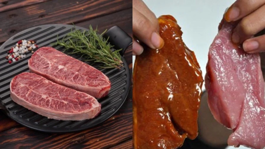 Mẹo cực hay giúp phân biệt lõi bò, thịt trâu và thịt lợn sề, Tết này không sợ mua nhầm-3