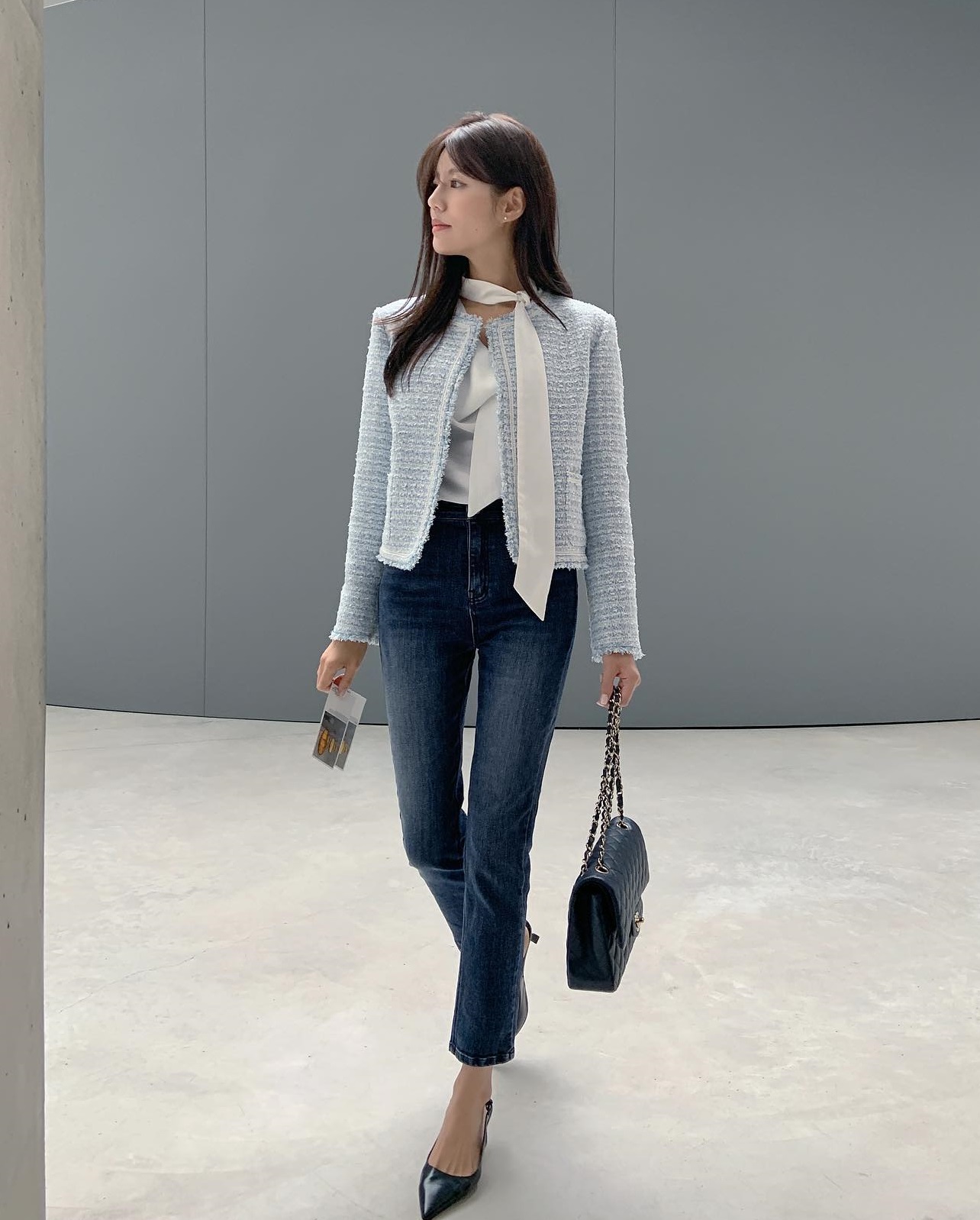 10 cách diện quần ống bó tôn dáng, thanh lịch tới công sở-3