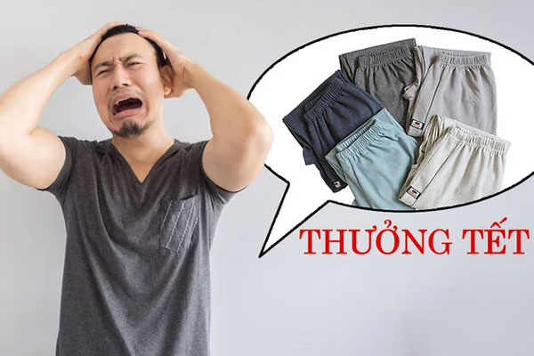 Méo mặt khi đang ‘khát’ tiền nhưng được thưởng Tết bằng quần ngủ-1