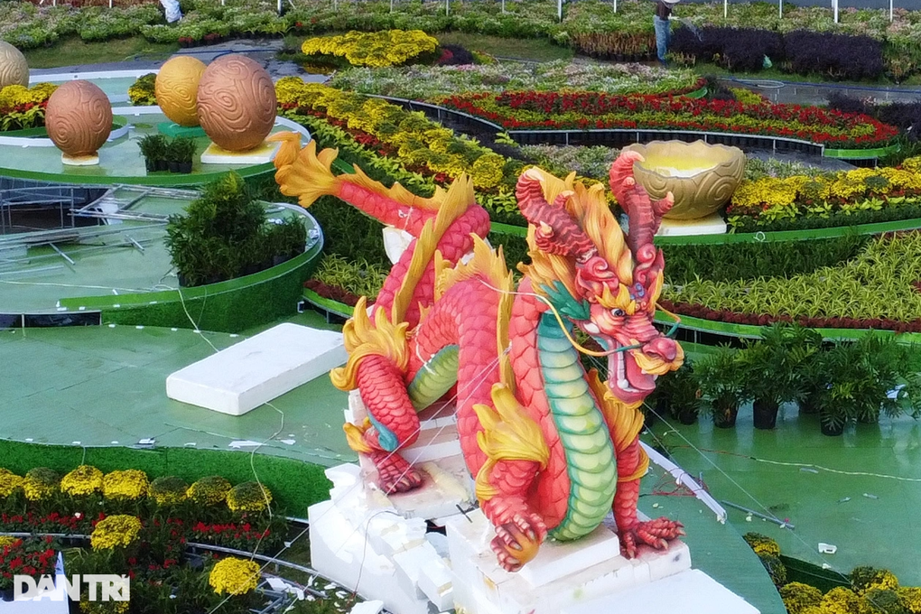 Linh vật rồng chính chưa lộ diện, cặp rồng phụ ở Bình Định đã gây ấn tượng-2