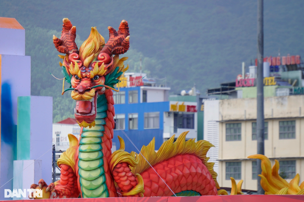 Linh vật rồng chính chưa lộ diện, cặp rồng phụ ở Bình Định đã gây ấn tượng-5