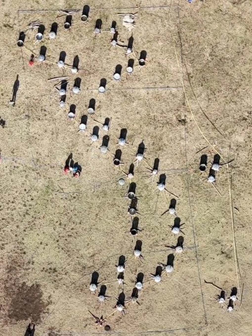 54 nồi bánh tét xếp hình bản đồ Việt Nam gây ấn tượng ở Cà Mau-1