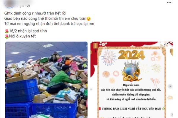Vì sao Giao hàng tiết kiệm ngưng nhận đơn đúng dịp cao điểm Tết Nguyên đán?-3