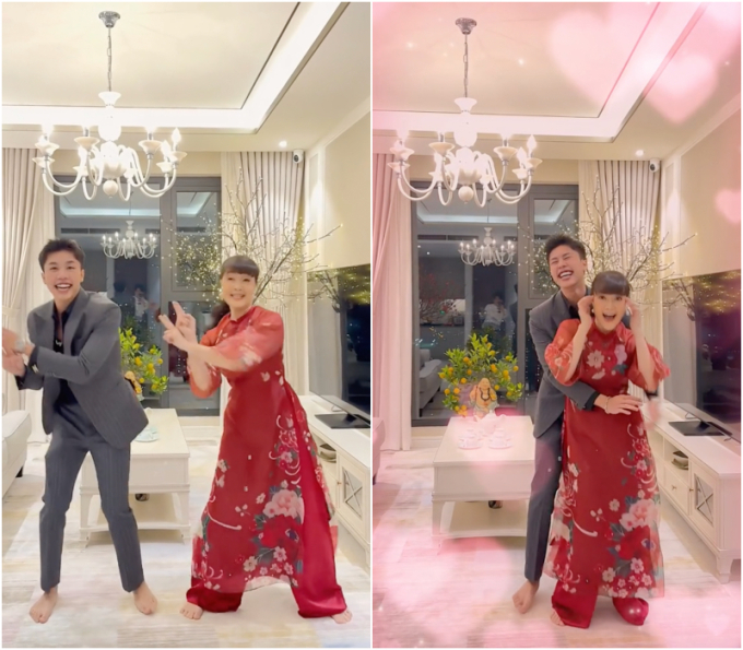 Cựu” Táo Y tế Vân Dung hé lộ căn hộ tone trắng tinh tế, ngập tràn không khí Tết qua một chi tiết-2