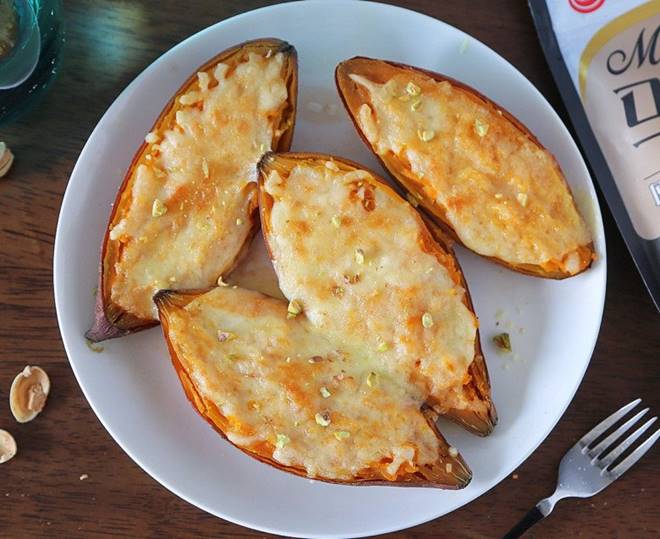 Vẫn là khoai lang nướng nhưng thêm thứ này ngon hơn gấp bội, nhìn chất như món Tây-7