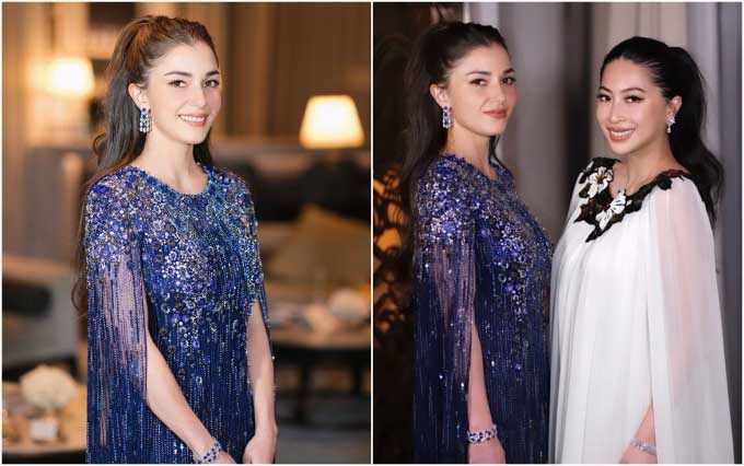 Hoàng tử Brunei cùng vợ lần đầu lộ diện sau đám cưới thế kỷ, nàng dâu hoàng gia đẹp lộng lẫy bất chấp cam thường-4