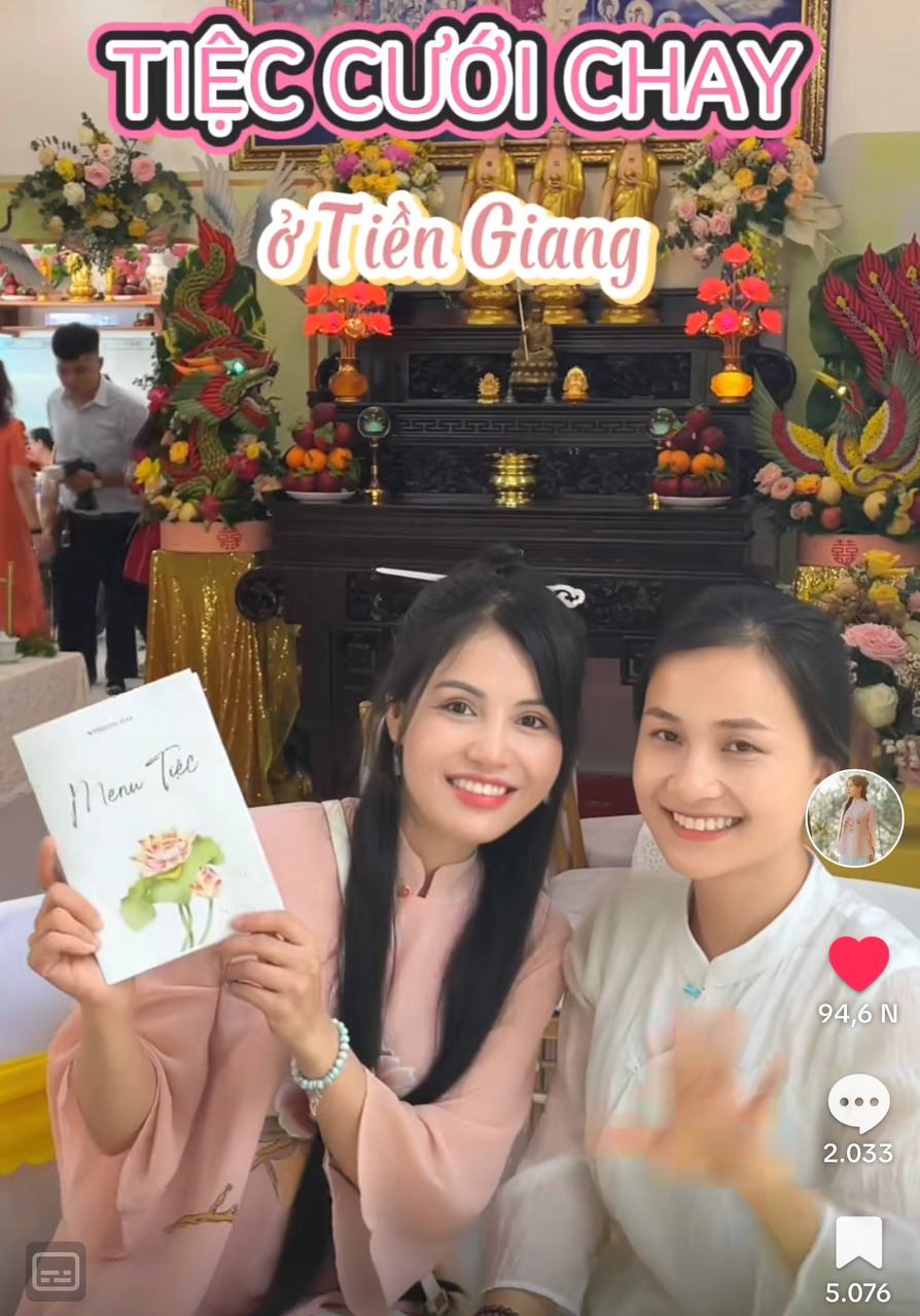 Đám cưới chay ở miền Tây, phá vỡ quy tắc tiệc cưới nhưng vẫn khiến khách mời kinh ngạc bởi độ cầu kỳ của món ăn-2