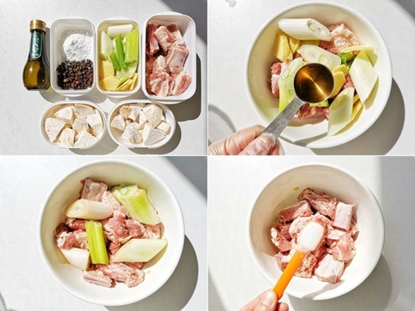 Tết này làm 2 món sườn hấp thanh ngọt ngon miệng cho bữa cơm đoàn viên thêm ấm áp-1