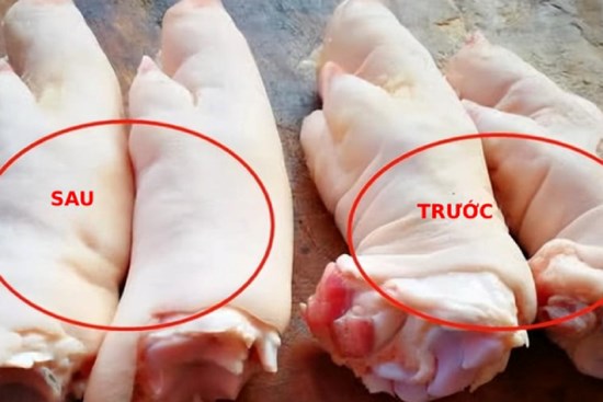 Chân giò trước hay chân giò sau ngon hơn? Mẹo đơn giản để phân biệt, không sợ mua nhầm