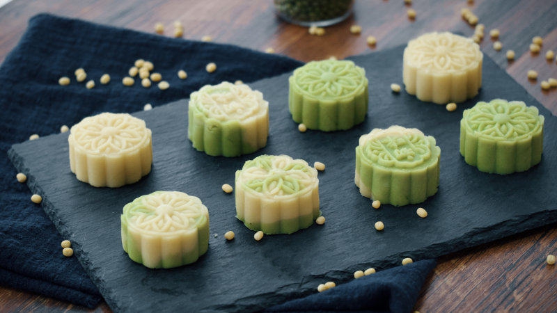 Làm 3 món bánh đậu xanh thơm ngon bày mâm cỗ cúng ông Công ông Táo hoặc 3 ngày Tết đều đẹp-10