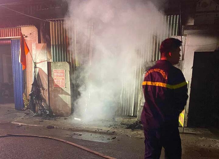 Cháy nhà ở Hải Phòng lúc rạng sáng, 3 mẹ con chết thương tâm-1