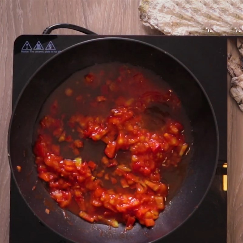 Công thức làm món tôm sốt cà chua đậm đà, đảm bảo hao cơm-7