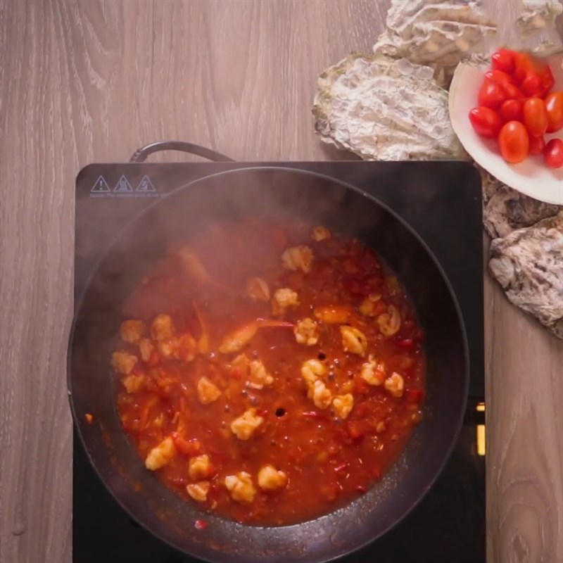 Công thức làm món tôm sốt cà chua đậm đà, đảm bảo hao cơm-8