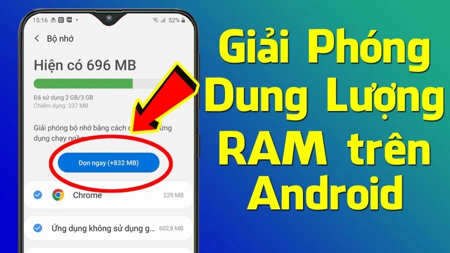 Trên điện thoại có 1 nút ẩn: Khởi động lên giải phóng dung lượng, điện thoại đang chậm như rùa cũng lướt bon bon-1