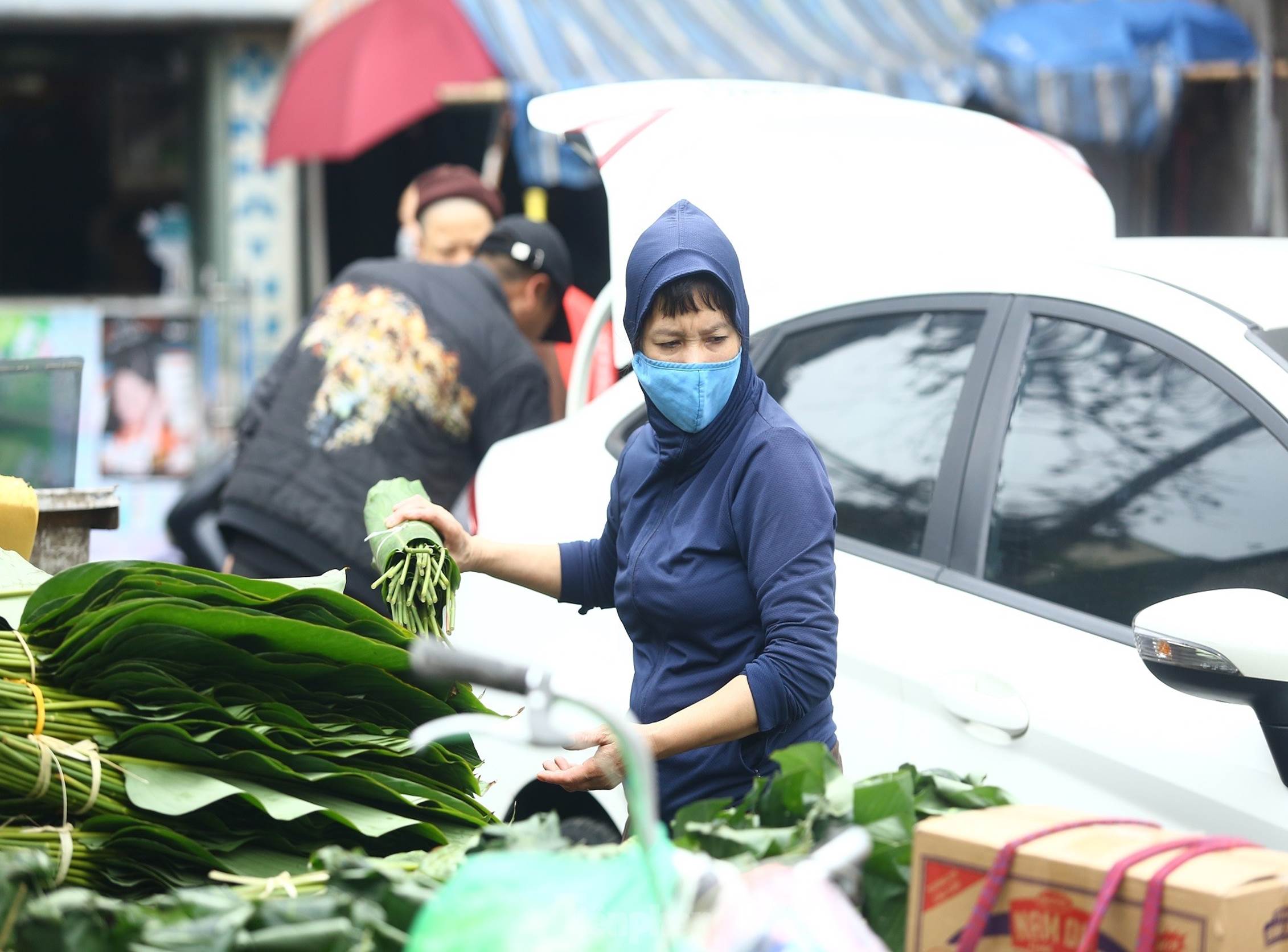 Chợ lá dong lâu đời nhất Hà Nội: Ngày bán hàng vạn lá, thu về hàng chục triệu-8