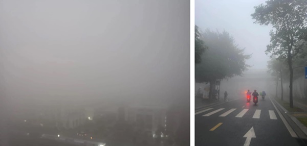23 Tết ông Công ông Táo, Hà Nội chìm trong sương mù kết hợp nồm ẩm, người dân nên làm 7 việc để tránh bệnh-2