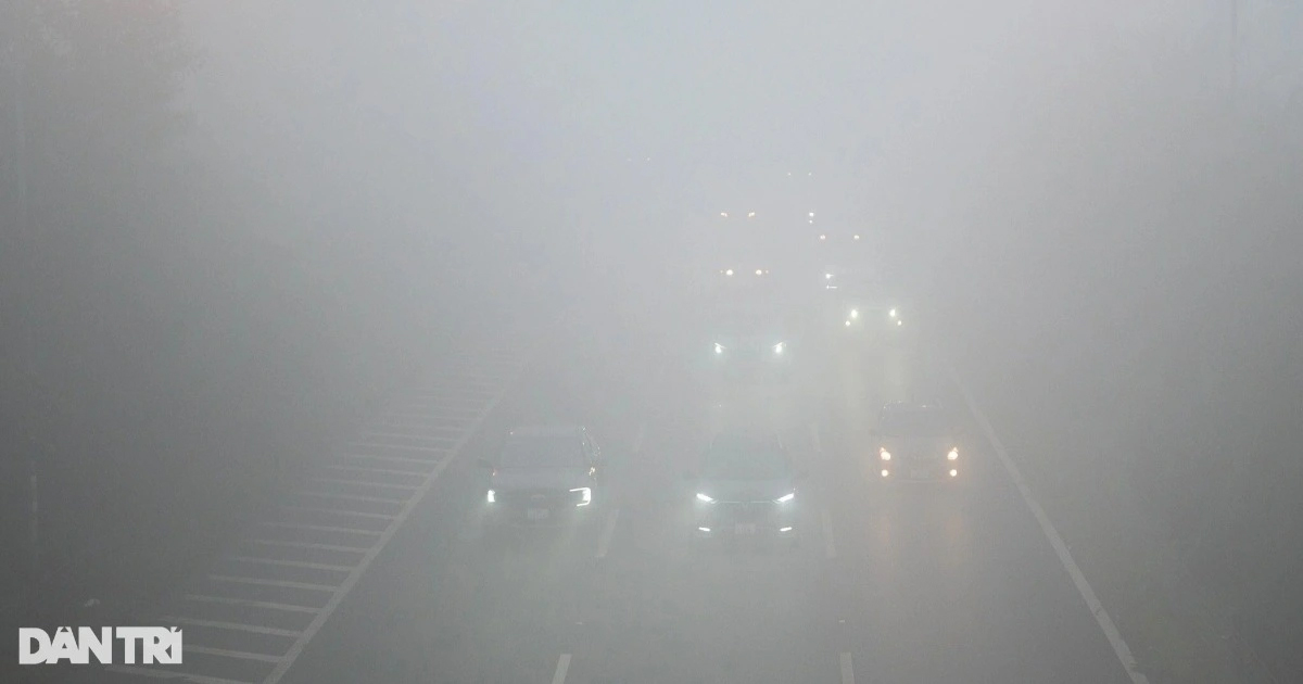 Vì sao sương mù xuất hiện dày đặc ở Hà Nội?-2