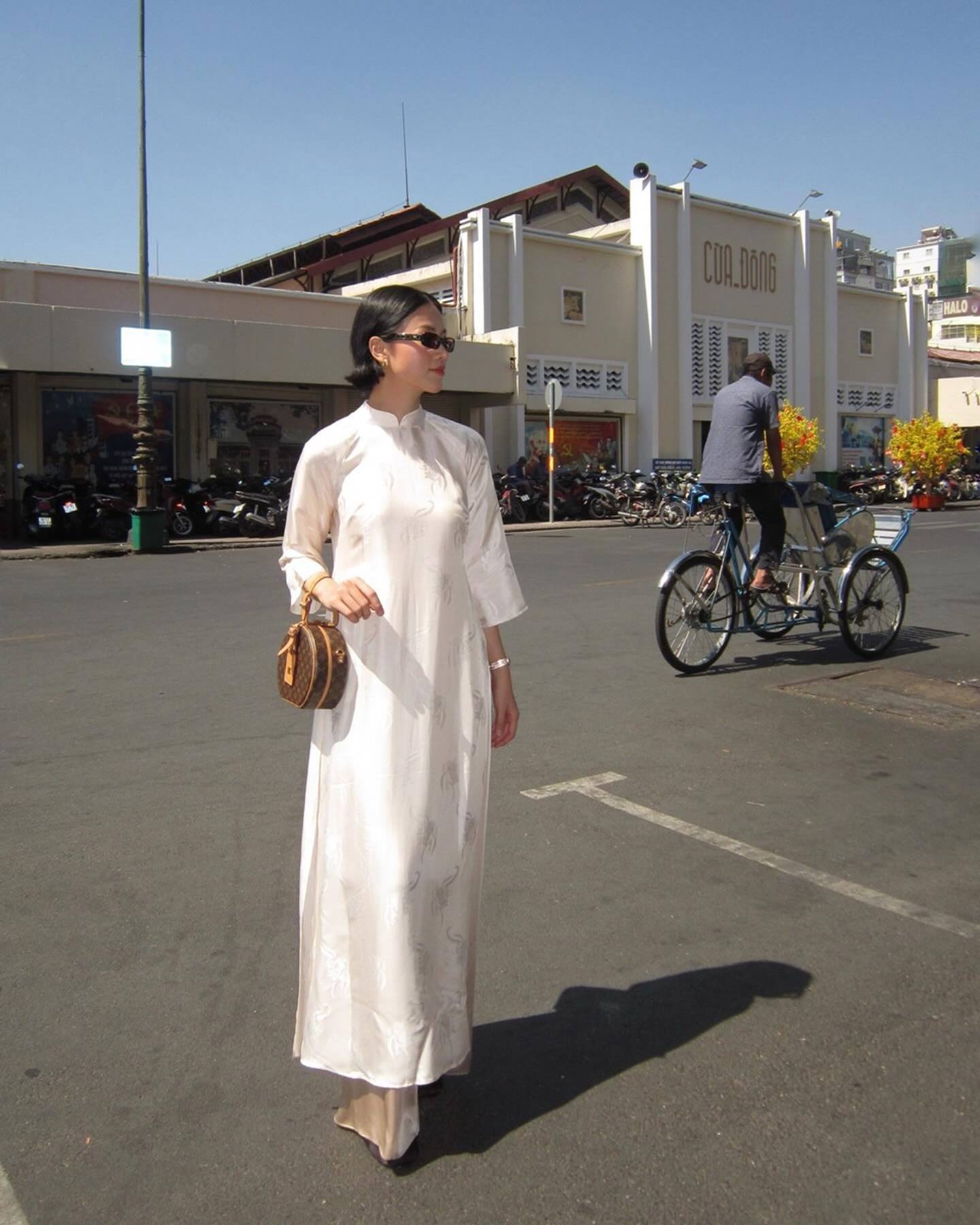 Sao Việt xúng xính áo dài những ngày cuối năm-15