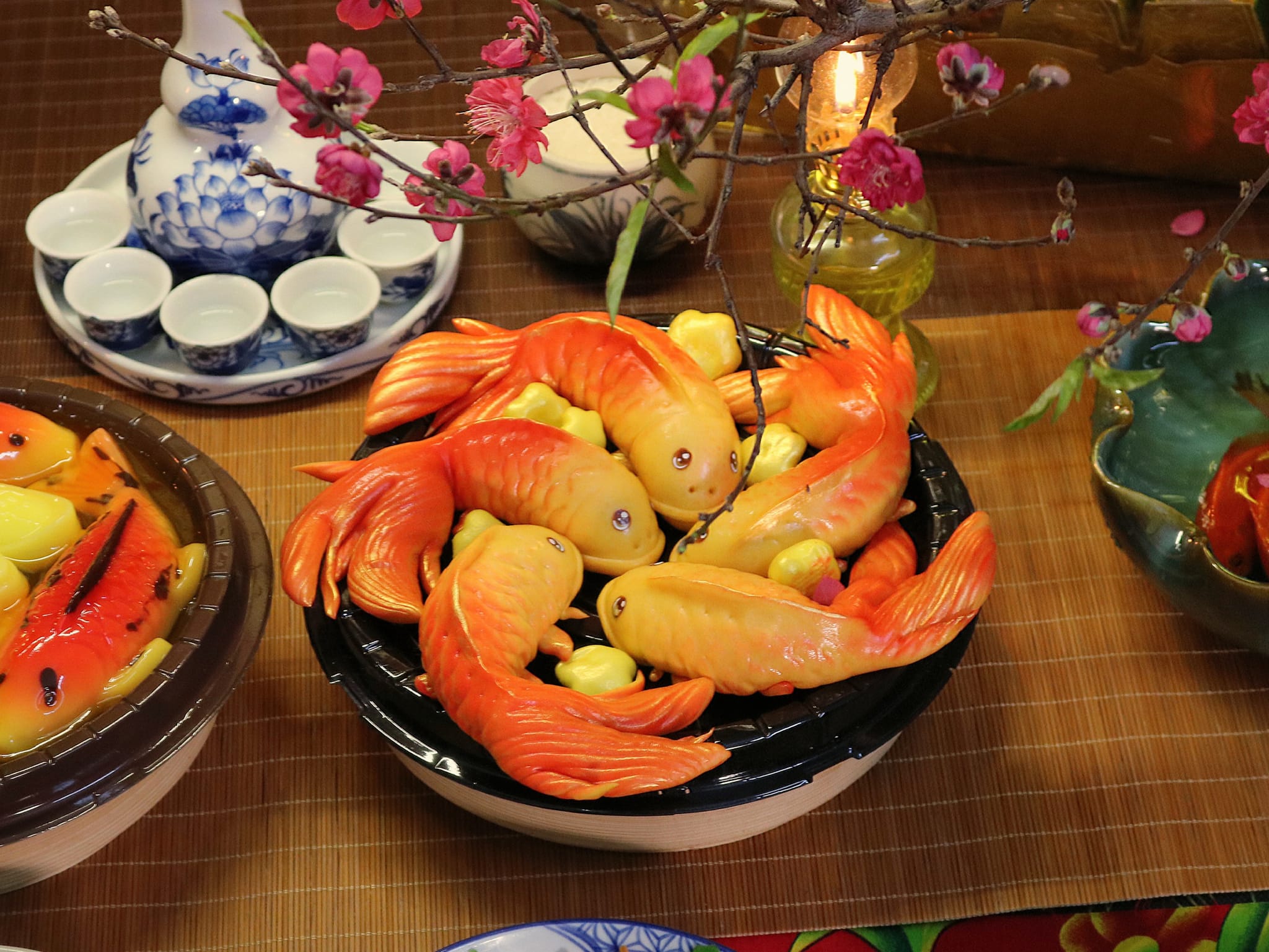 Đại hội khoe mâm cúng ông Công, ông Táo: Có người dậy từ 4 giờ sáng chuẩn bị để kịp giờ... đi làm!-6