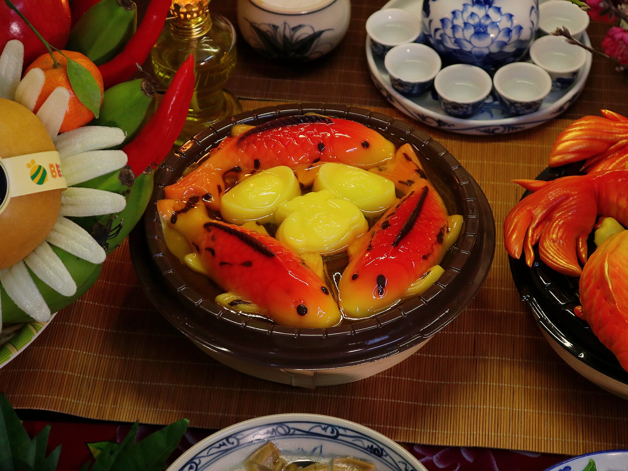 Đại hội khoe mâm cúng ông Công, ông Táo: Có người dậy từ 4 giờ sáng chuẩn bị để kịp giờ... đi làm!-8