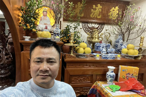 Ban công xanh nhà NSND Tự Long được cả 2 vợ chồng thích thú, bà xã Đại úy còn khoe: View thật tuyệt-15