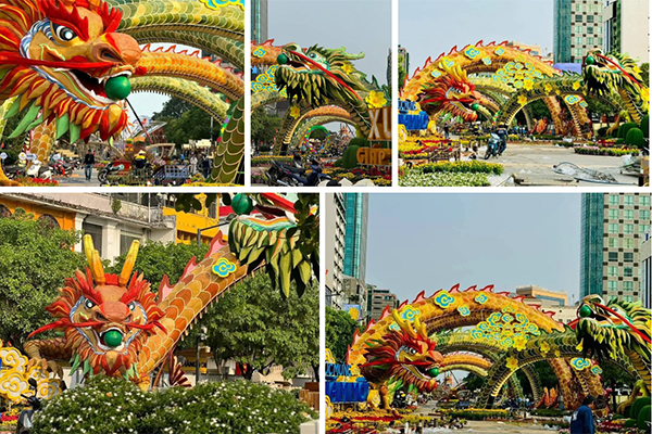 Bình Dương trình làng 2 linh vật rồng được khen 10 điểm, không có nhưng-7