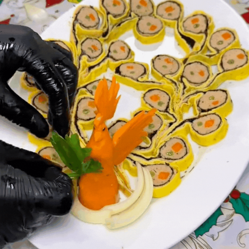 Làm món chả phượng cực dễ bày mâm cỗ Tết siêu đẹp, đến nam diễn viên Huỳnh Anh Tuấn cũng phải vào bếp trổ tài-18