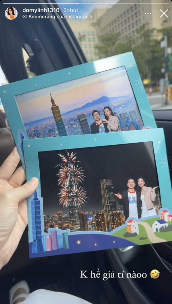 Đỗ Mỹ Linh khoe ảnh ngọt ngào với ông xã kèm tuyên bố: Không hề giả tí nào-1