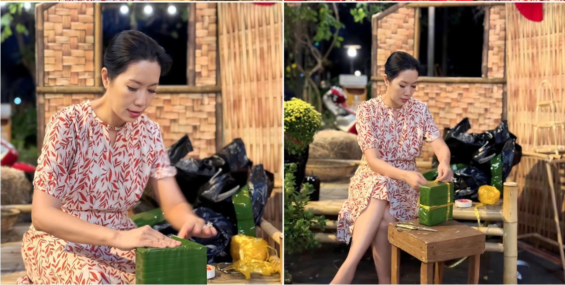 NSND Trịnh Kim Chi trang trí biệt thự 10 tỷ như thế nào để đón Tết Giáp Thìn?-4