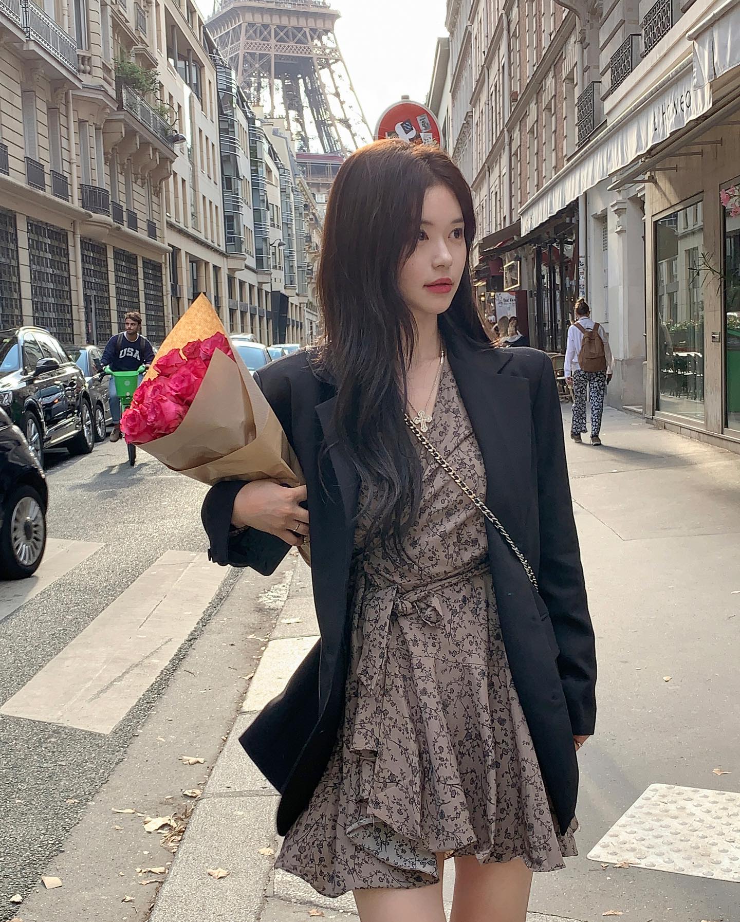 Tham khảo 10 cách diện blazer với váy để Tết gặp ai cũng được khen mặc đẹp-9