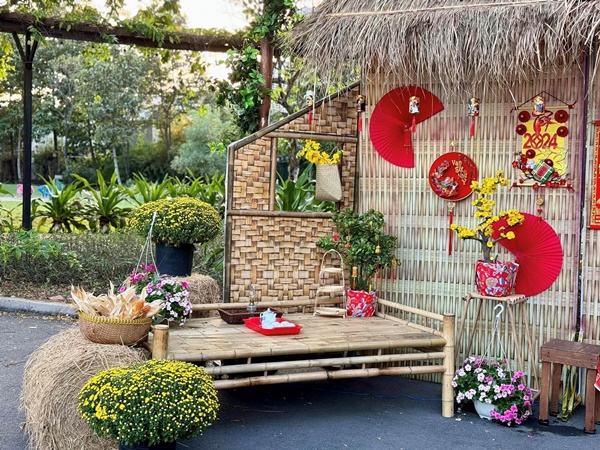 Bên trong biệt thự của sao Việt ngày cận Tết-1