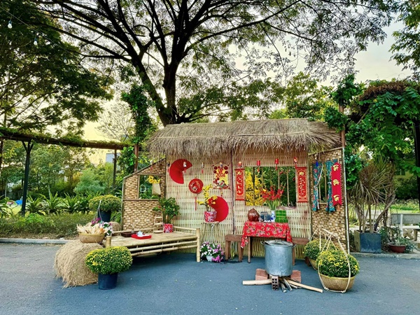 Bên trong biệt thự của sao Việt ngày cận Tết-4