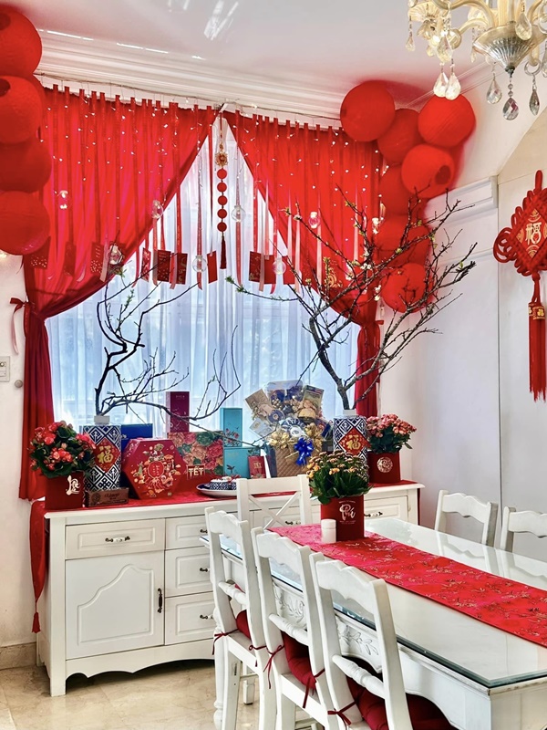 Bên trong biệt thự của sao Việt ngày cận Tết-5