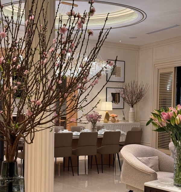 Bên trong biệt thự của sao Việt ngày cận Tết-22