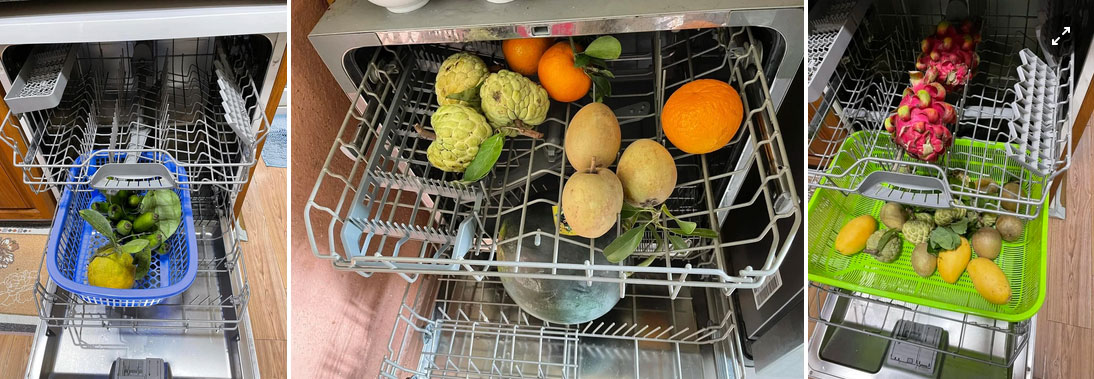 Có nên rửa trái cây trong máy rửa chén?-2