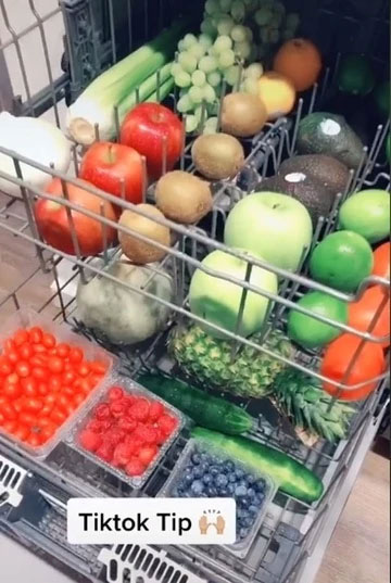 Có nên rửa trái cây trong máy rửa chén?-3