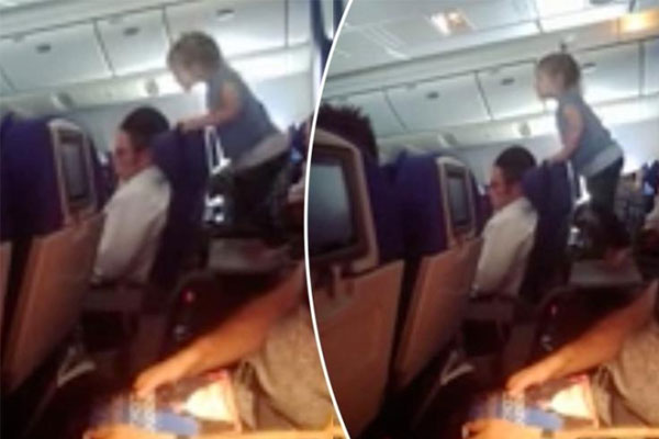 Video đứa trẻ khủng bố hành khách trên máy bay hút hàng triệu lượt xem, thái độ của bố mẹ đi cùng mới thực sự gây sốc-1