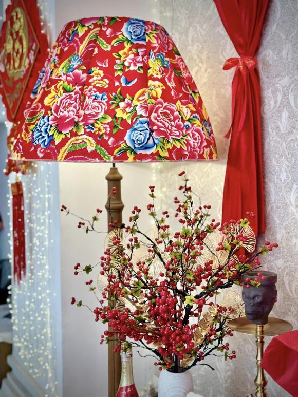 Không ăn Tết ở nhà nhưng biệt thự của cựu mẫu Thúy Hạnh vẫn rực rỡ, lộng lẫy đón Xuân-2