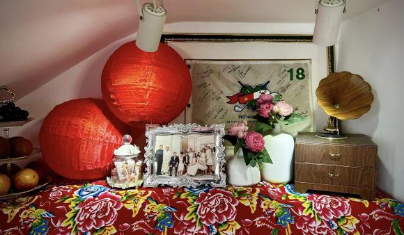 Không ăn Tết ở nhà nhưng biệt thự của cựu mẫu Thúy Hạnh vẫn rực rỡ, lộng lẫy đón Xuân-3