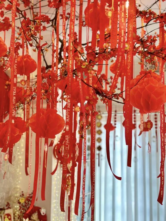 Không ăn Tết ở nhà nhưng biệt thự của cựu mẫu Thúy Hạnh vẫn rực rỡ, lộng lẫy đón Xuân-7