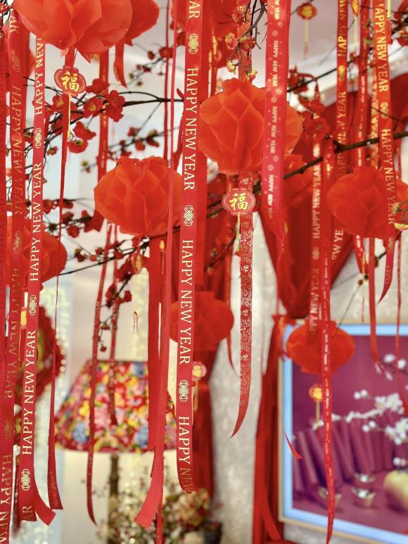 Không ăn Tết ở nhà nhưng biệt thự của cựu mẫu Thúy Hạnh vẫn rực rỡ, lộng lẫy đón Xuân-8