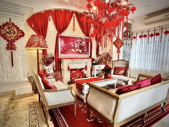 Không ăn Tết ở nhà nhưng biệt thự của cựu mẫu Thúy Hạnh vẫn rực rỡ, lộng lẫy đón Xuân-13