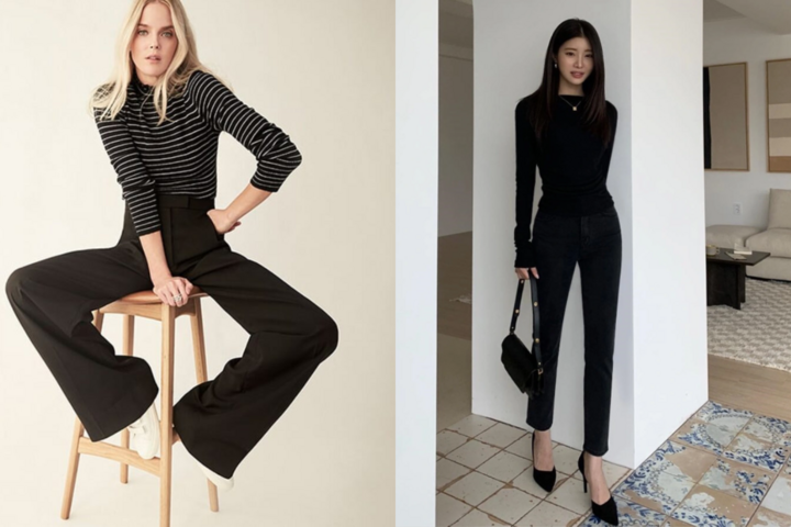 Chỉ mất 3 phút để phối quần đen với áo mùa đông chuẩn chỉnh-4